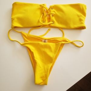 Zaful Bandeau Bikini